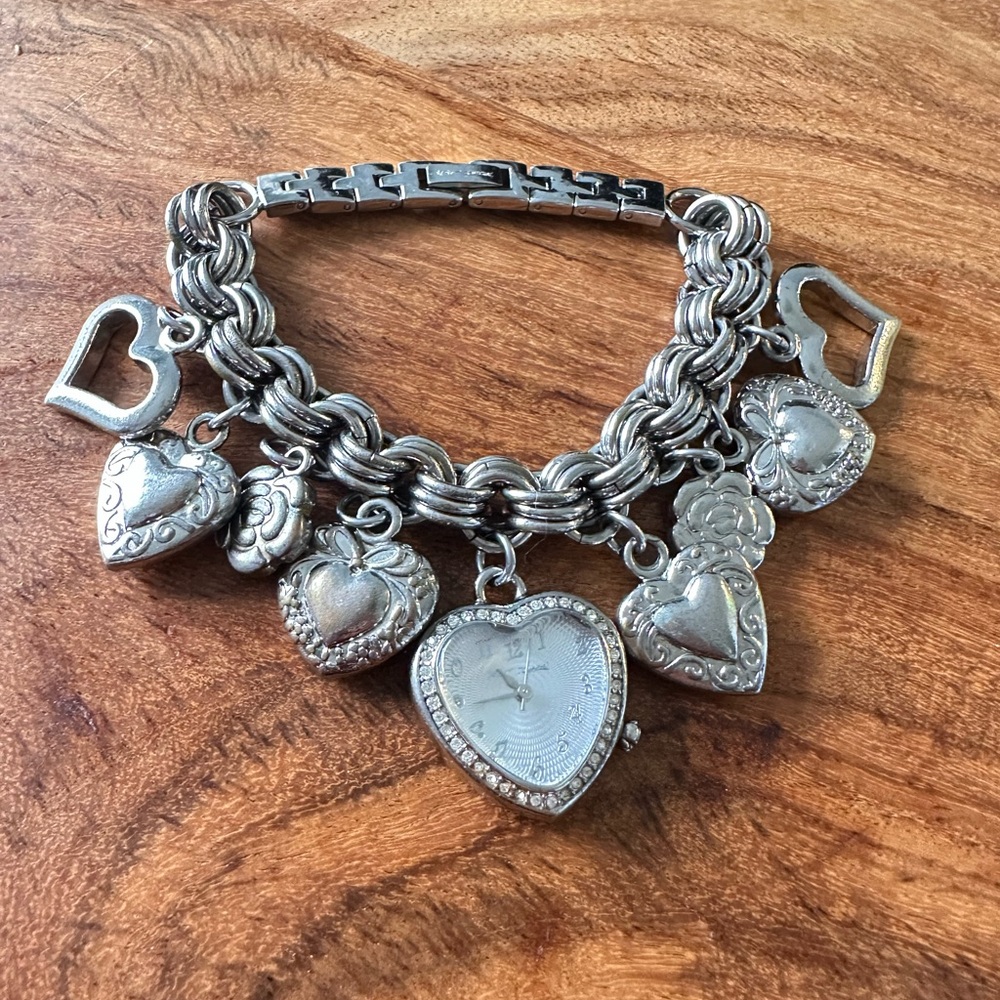 Betsey Johnson Charm Bracelet Watch - Picture 3 of 6